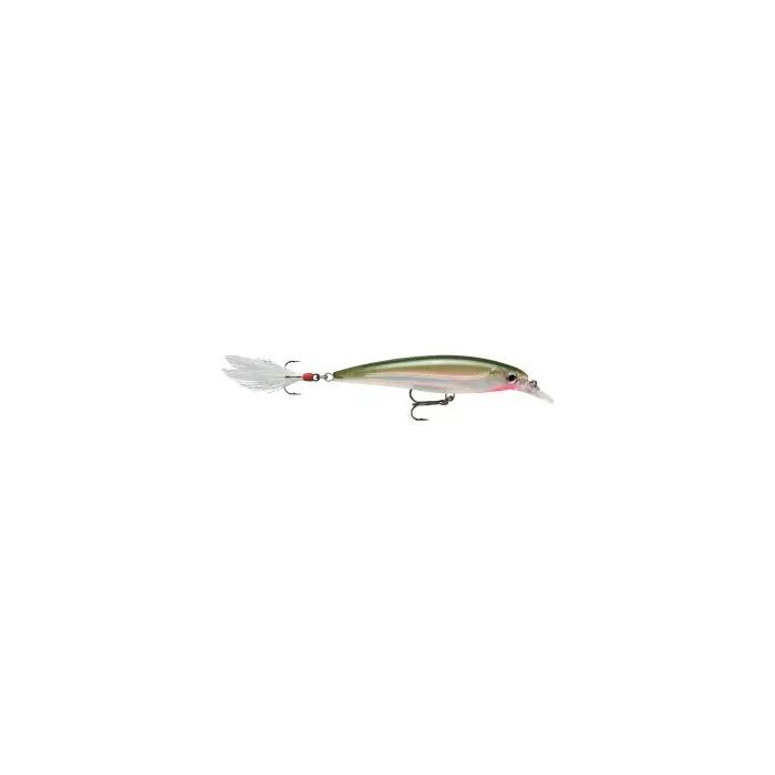 Rapala XR06OG X-Rap Jerkbait, 2 1/2", 1/8 oz, Olive Green