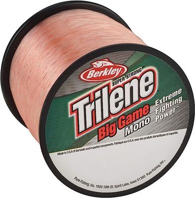 Berkley BGQS10C-PCR Trilene Big Game Quarter Lb. Spool, Pink Coral