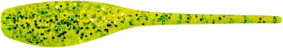 Bobby Garland BS33-18 Baby Shad, 2" Chartreuse Silver, 18/Bag