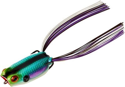 Booyah  Poppin' Pad Crasher Hollow Body Frog, 1/2 oz
