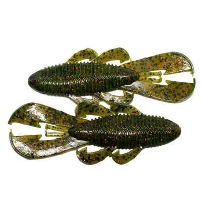 Googan Bandito Bug  4'' Watermelon Red Flake 7pk