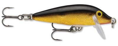 Rapala CD05G CountDown Lure, 2" 3/16 oz, Gold, Sinking