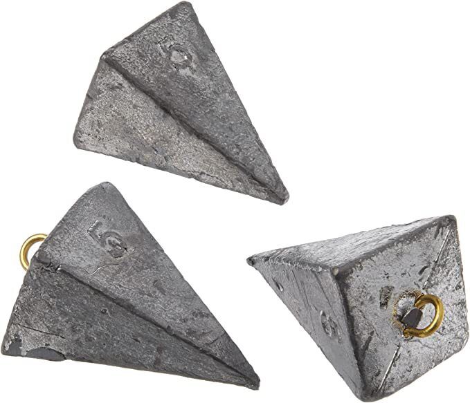 Bullet Weights Pyramid Sinker 5oz Ziplock 3Bg