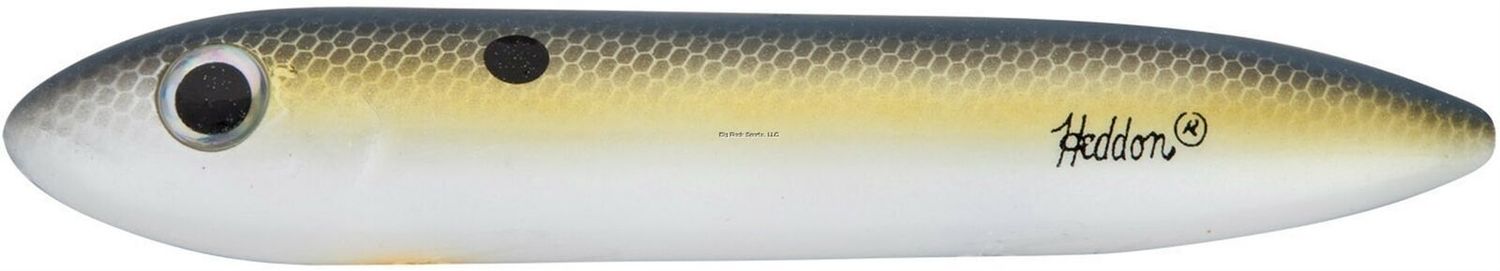 Heddon Super Spook Topwater Bait, 5", 7/8 oz, Foxy Shad, Floating