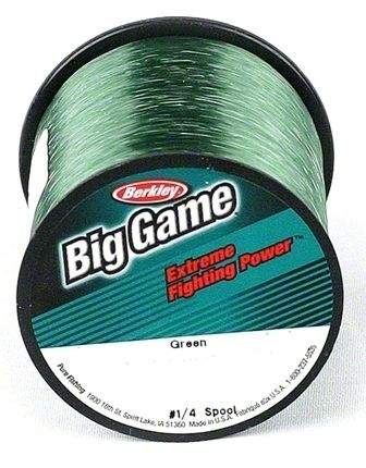 BERKLEY BIG GAME 1700YD 8# GREEN