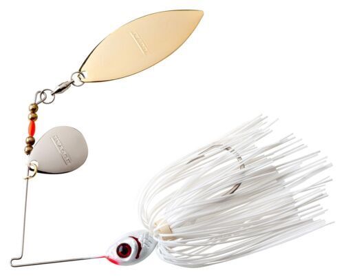 Booyah Blade Tandem, 1/2oz C/I PearlWht/SnwWht
