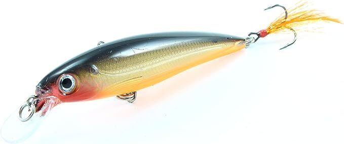Rapala XR10G X-Rap Jerkbait, 4" 7/16 oz, Gold, Suspending