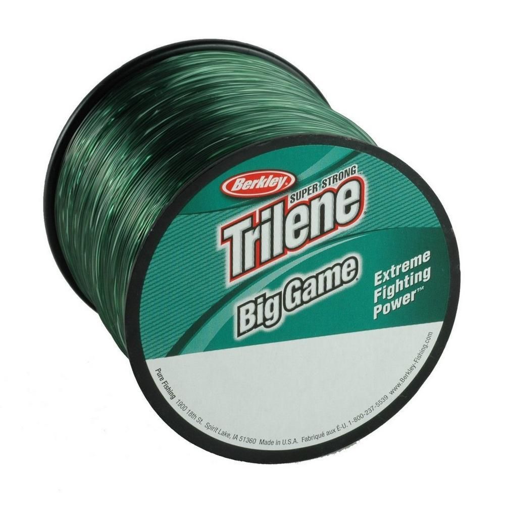 Berkley Trilene Big Game Mono 40Lb 370yd Quarter Spool Green