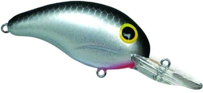 Bandit BDT176 100 Series Crankbait 2", 1/4 oz, Silver Minnow Sparkle