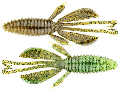 Reaction KBV-063 Kinky Beaver Creature Bait, 5", Dirty Sanchez