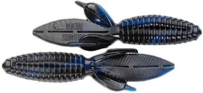 Reaction SMB-029 Smallie Beaver Creature Bait, 3 1/2", Hematoma