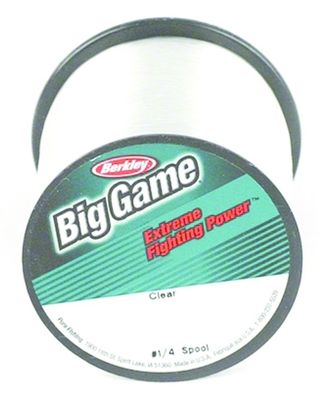 BERKLEY BIG GAME 370YD 40# CLEAR