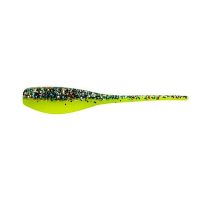 Bobby Garland BGMGBS384-18 Mo' Glo Baby Shad 2", Green Lantern