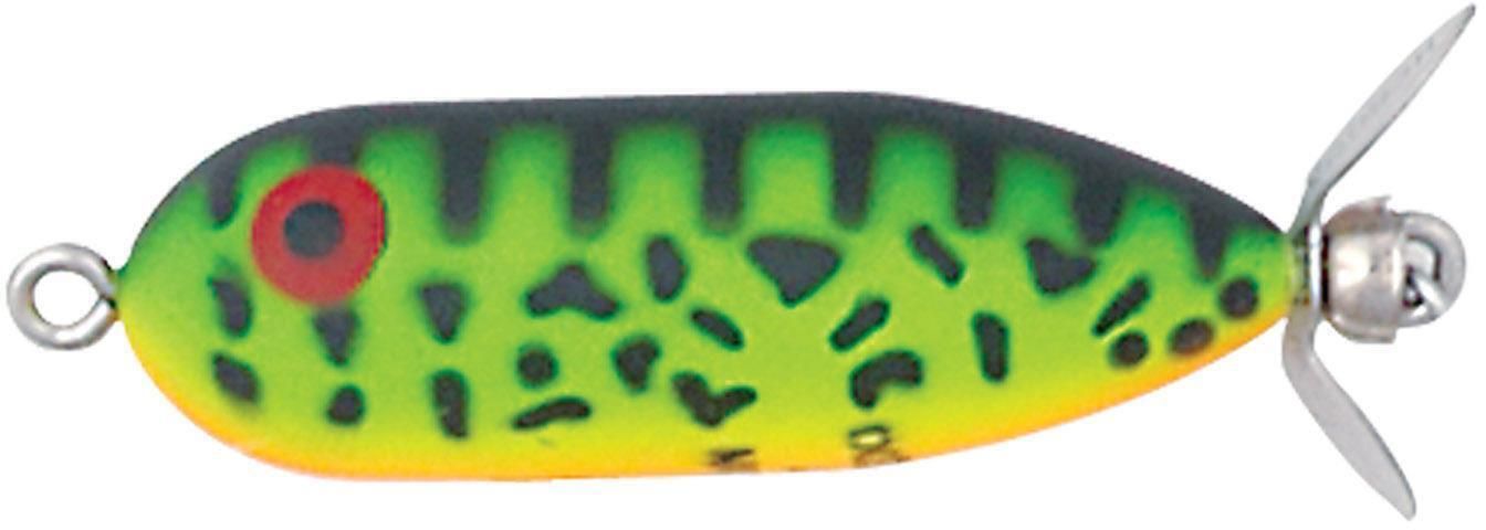 Heddon X0360GRA Tiny Torpedo Topwater Prop Bait, 1 7/8", 1/4 oz