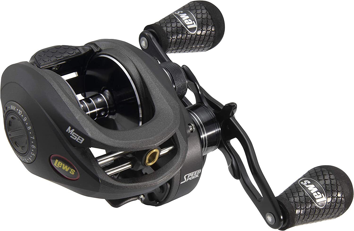 Lew's Super Duty 300 Speed Spool Bait Cast Reel, 7.1:1, RH, MCS	