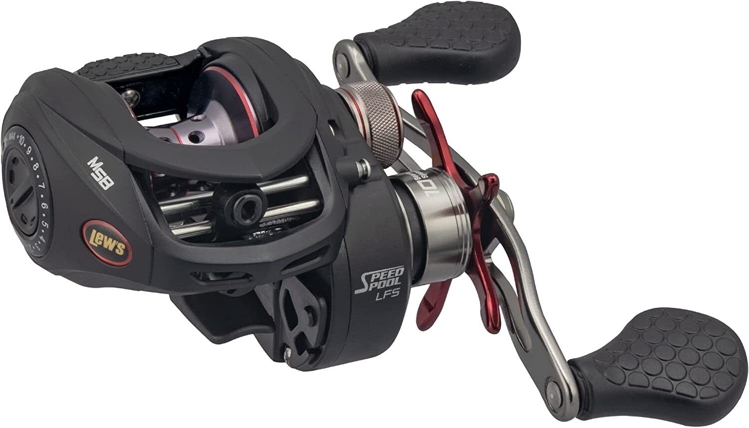 Lew's Tournament MP Speed Spool, LFS Baitcast Reel, LH, 6.8:1