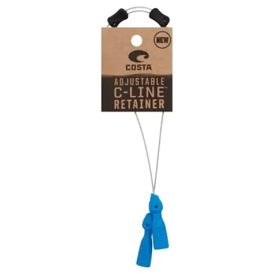 Costa Adjustable C-Line Retainer Silver