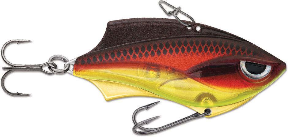 Rapala RVB06RDF Rap-V Blade 6 2-1/2", 1/2 Oz, #4 and #6 Hooks