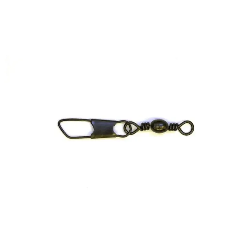 Eagle Claw 01142-007 Safety Snap Swl Sz 7 Black 12Pk	