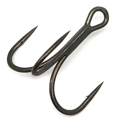 Gamakatsu 339207.5 G Finesse Treble Hook, Size 5, Barbed/Needle Point