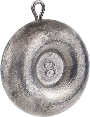 Bullet Weights DSI2-24 Disc Sinker 2oz Ziplock 8Bg