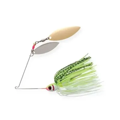 Booyah Blade Willow, 3/8oz W ChmPrlWht/ChmWhtShad