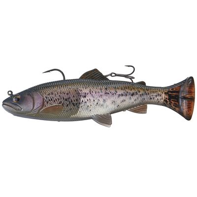 Savage Gear  4D Splitfin Pulse tail Trout 6" Ghost Trout
