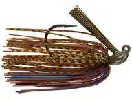 Queen Tungsten Flipping Jig 1/2 oz - Blue Craw (Green, Brown, blue)