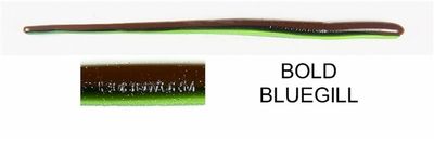 RoboWorm 6" Straight Tail Bold Bluegill