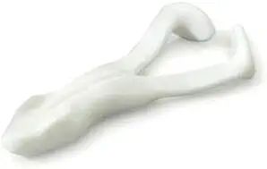 Stanley SRF-100 Baby Ribbit Frog Unrigged, 3 1/4", White, Floating