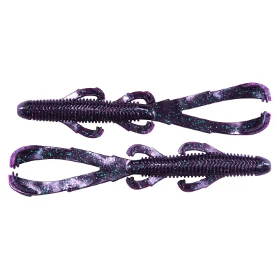Googan Trench Hawg  6'' Junebug 7pk