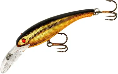Cotton Cordell CD595 Wally Diver Crankbait, 2 1/2", 1/4 oz, Gold