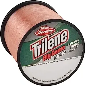 Berkley BGQS15C-PCR Trilene Big Game Quarter Lb. Spool, Pink Coral