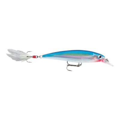 Rapala XR10SB X-Rap Jerkbait, 4" 7/16 oz, Silver Blue, Suspending
