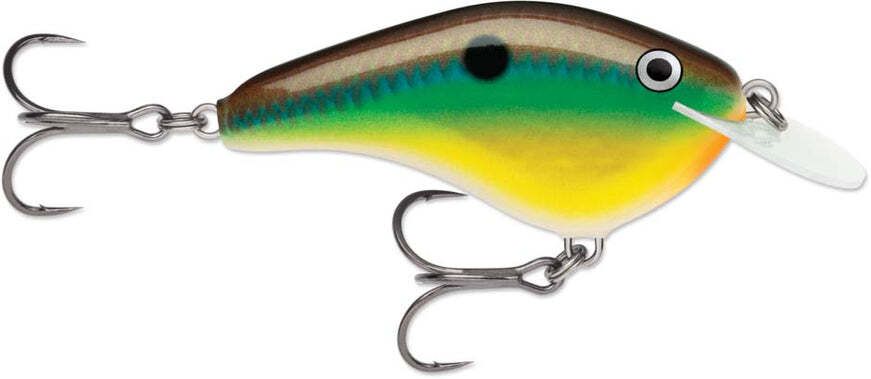 Rapala OGS06BGSD OG Slim 6 Floating-Diving, 2-3/4", 1/2oz, 6ft Big Shad