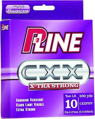 P-Line CXXFHV-10 CXX X-Tra Strong Mono Filler Spool 10lb 300yd Clear