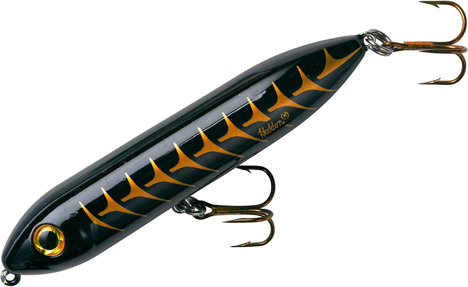 Heddon X923609 Super Spook Jr. Black Shore Shad