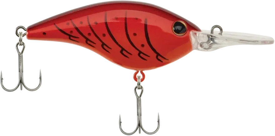 Berkley  Frittside, 2-1/2" , 3/7oz, 5-7 Ft , #2 Hooks, Candy Apple Red Craw
