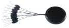 Jethros Baits Stop-Itz Lg Black 2pc