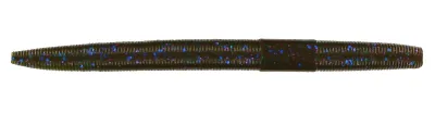 Big Bite Baits TS5-28 Trick Stick Finesse Worm, 5", Tilapia, 10/Pack