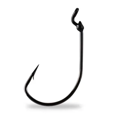 Mustad 38101NP-BN-4/0-5U Ultrapoint Grip-Pin KVD WormHook, Size 4/0