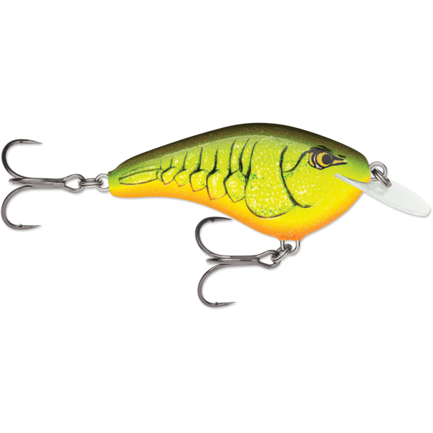 Rapala OGS06CRTBC OG Slim 6 Floating-Diving, 2-3/4", 1/2oz, 6ft Chart Rootbeer Craw