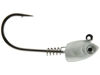 Gamakatsu 353414-1/8 Superline Swimbait Jighead, 1/8 oz, 4/0 Hook