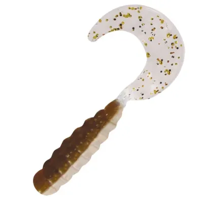 Kalin 2TG10-713 Triple Threat Grub 2", Arkansas Shad, 10/Pack	