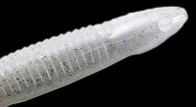 Reaction SKD-007 Skinny Dipper Swimbait, 5", White Trash, 7/Pack