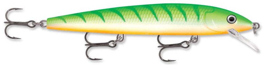 Rapala Husky Jerk, 7/16oz 4.75'' Green Tiger UV