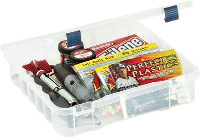Plano 705001 ProLatch XL Stowaway Utility Box Clear with No Dividers