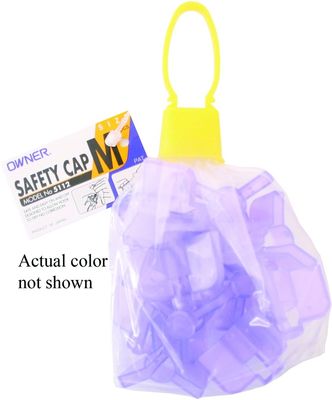 Owner 5112-150 Treble Hook Safety Cap 16Pk X-Large Blue For 1-3/0
