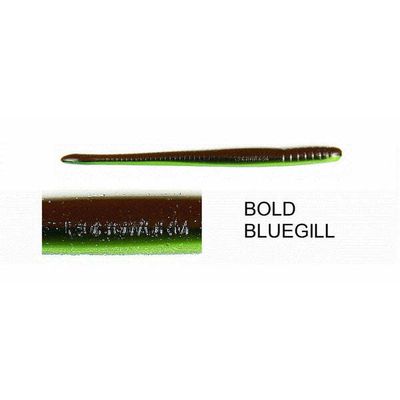 Roboworm 4.5 fat straight tail bold bluegill