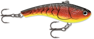Rapala SLR06RFCW Slab Rap Crankbait, Variable Depth, 2-1/2"